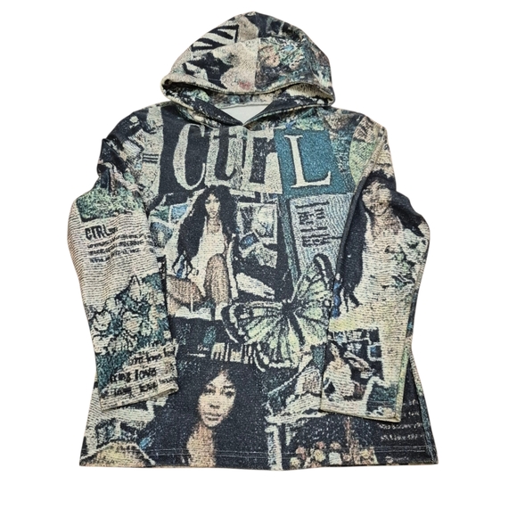 SZA Tapestry Hoodie Size Small - Picture 2 of 5